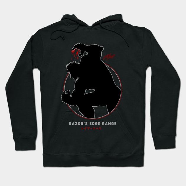 Rihito Razor's Edge Kengan Ashura Hoodie by JPNDEMON